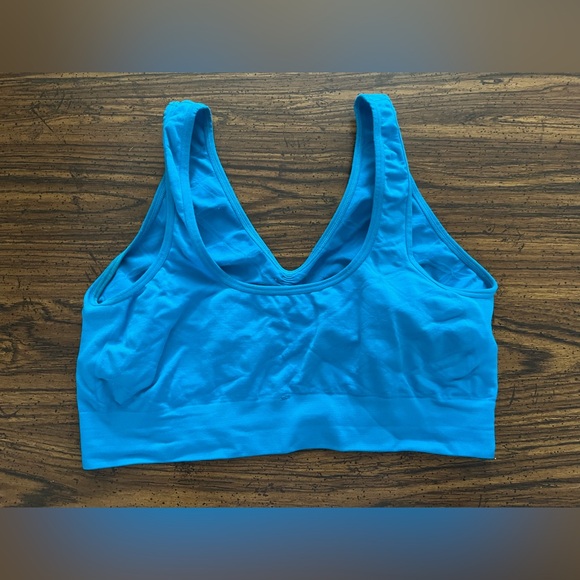 1X Bright Blue Bralette - Picture 2 of 3